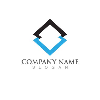 Ok vektör illüstrasyon simgesi Logo Şablonu tasarımı