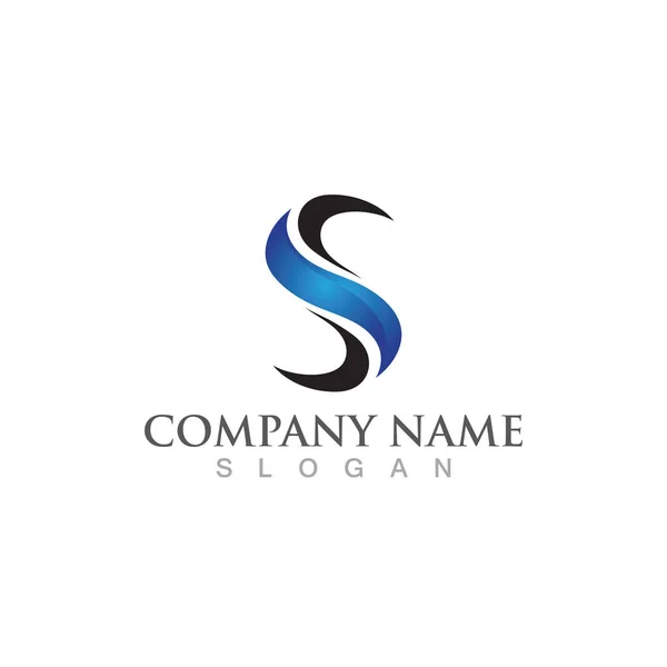 Business Corporate Písmeno Logo Design Vektor — Stockový vektor