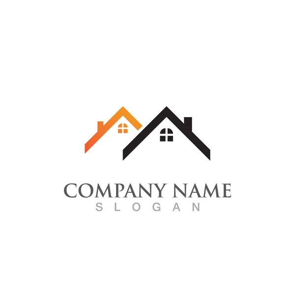 Home Logo Vector Símbolo — Archivo Imágenes Vectoriales