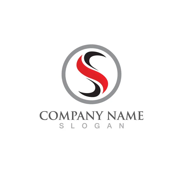 Empresa Corporativa Letra Logo Diseño Vector — Vector de stock