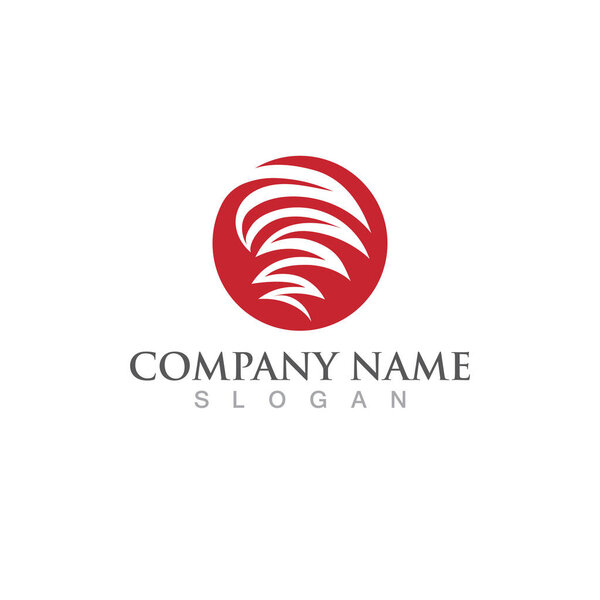 Tornado logo and symbol vector
