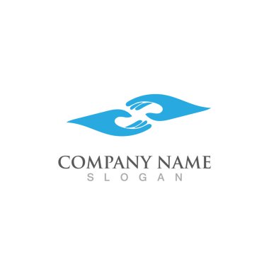 El umut logosu ve sembol vektör resmi