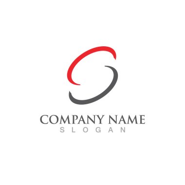 C Harfi Logo Şablonu vektör simgesi tasarımı