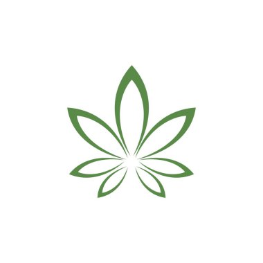  Yeşil yapraklı ekoloji doğa logo element vektörü