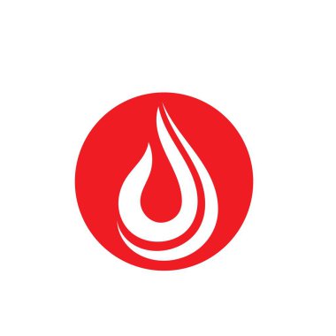 Ateş vektörü çizim şablonunu ateşle