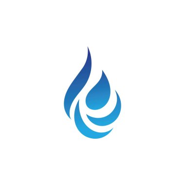 su damlası Logo Şablonu vektör çizimi tasarımı
