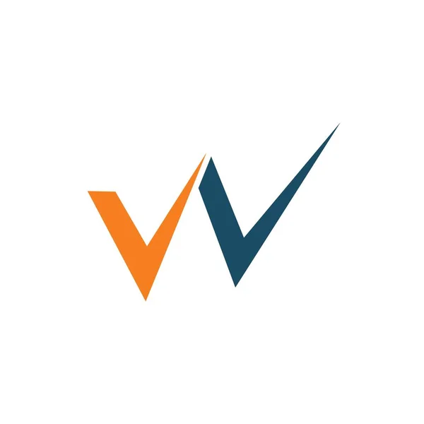 Betű Logó Sablon Vektor Illusztráció Tervezés — Stock Vector