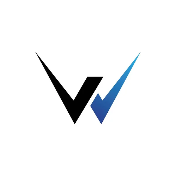 Brev Logotyp Mall Vektor Illustration Design — Stock vektor