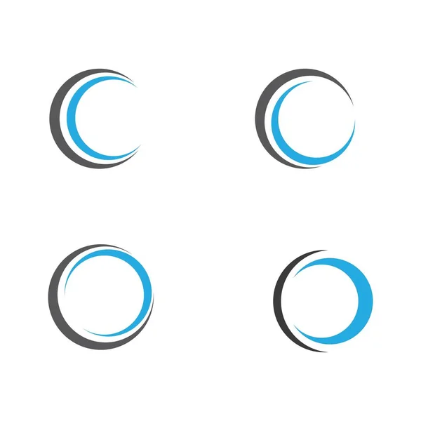 Carta Logo Template Vetor Ícone Design —  Vetores de Stock