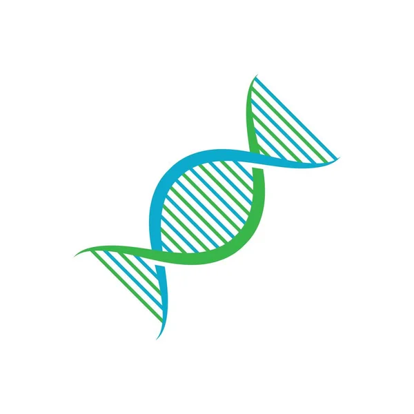 Logo Dna Wektor Ilustracja Szablon Projekt — Wektor stockowy