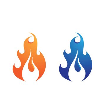 Logo vektör çizim şablonunu ateşle