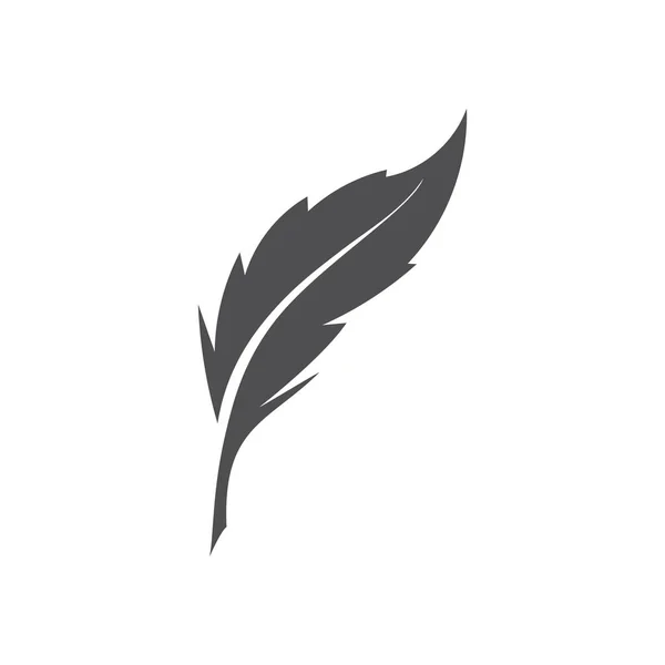 羽根ロゴベクトルテンプレート画像 — ストックベクタ