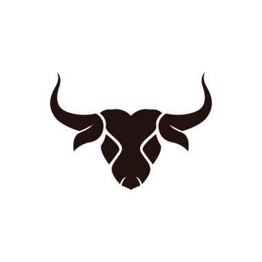 Boğa boynuzu kızgın logo vektör görüntüsü