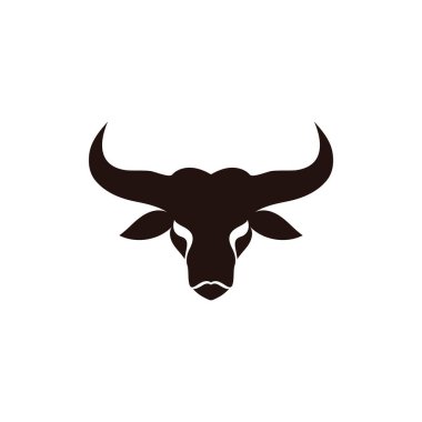 Boğa boynuzu kızgın logo vektör görüntüsü