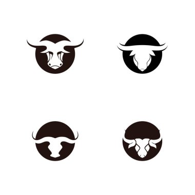 Boğa boynuzu kızgın logo vektör görüntüsü