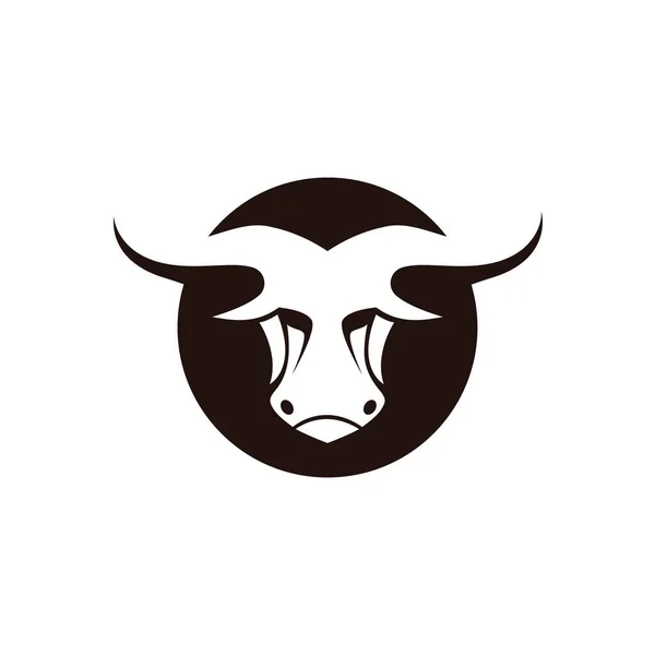Бульбашковий Ріг Злий Логотип Векторне Зображення — стоковий вектор