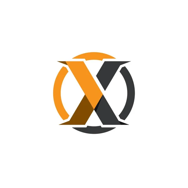 Carta Logo Template Vetor Ícone Ilustração Design — Vetor de Stock