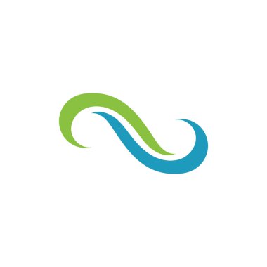 Sonsuzluk Tasarımı Vektör Simgesi Logo şablonu tasarımı