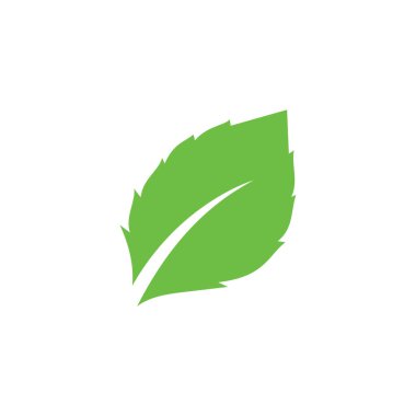  Yaprak logosu yeşil ekoloji doğa element vektörü