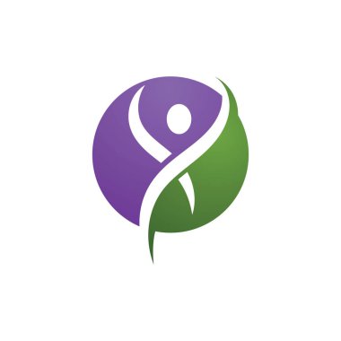 Başarı insanlar logo imzalama illüstrasyon vektör tasarımı