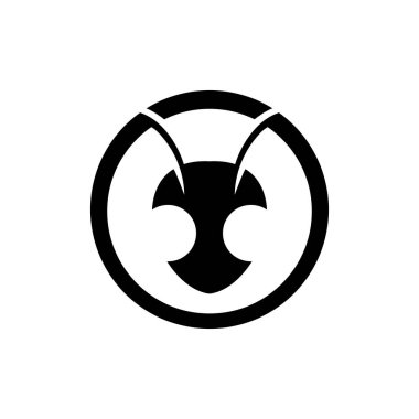 Karınca Logosu vektör illüstrasyon tasarımı