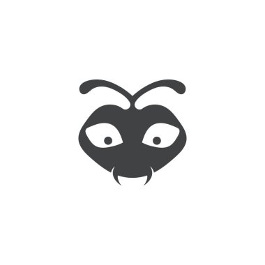 Karınca Logosu vektör illüstrasyon tasarımı