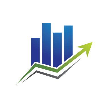  Finans Logosu şablon vektör tasarımı