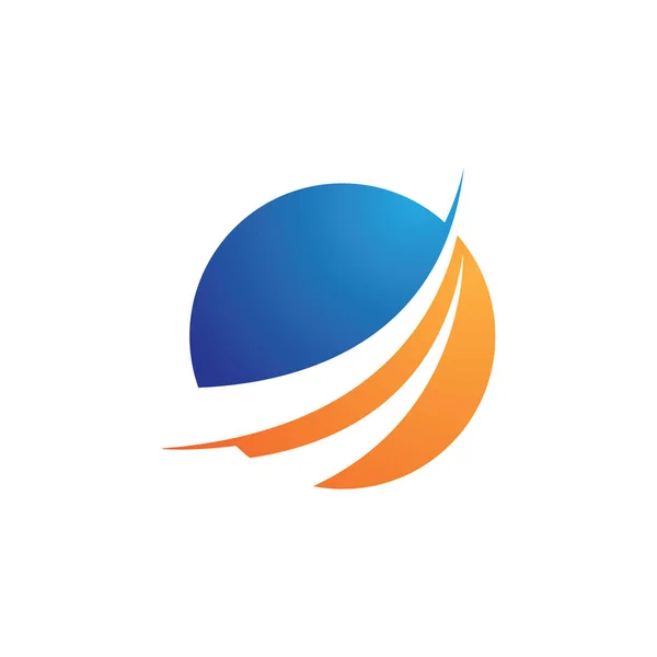 Finanzas Logo Plantilla Vector Icono Diseño — Vector de stock
