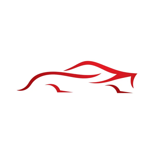 Otomatik Araba Logo Şablonu Vektör Çizim Simgesi Tasarım — Stok Vektör