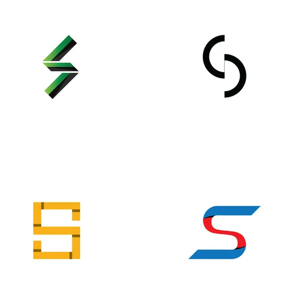 S字母标识设计向量 — 图库矢量图片