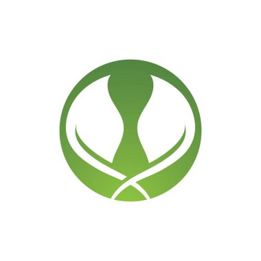 Yaprak Yeşil Doğa Ekoloji Element Vektörü