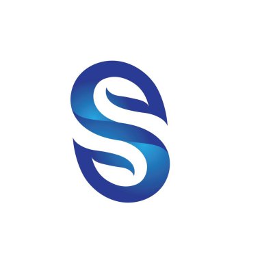 S logosu ve simge vektör
