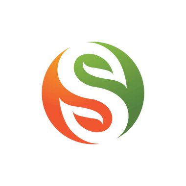 S logosu ve simge vektör