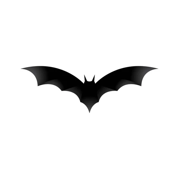 Bat Vektor Ikon Logó Sablon Illusztráció Tervezés — Stock Vector