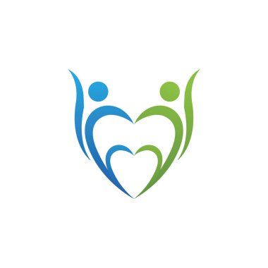 Topluluk, ağ ve sosyal simge tasarım şablonu