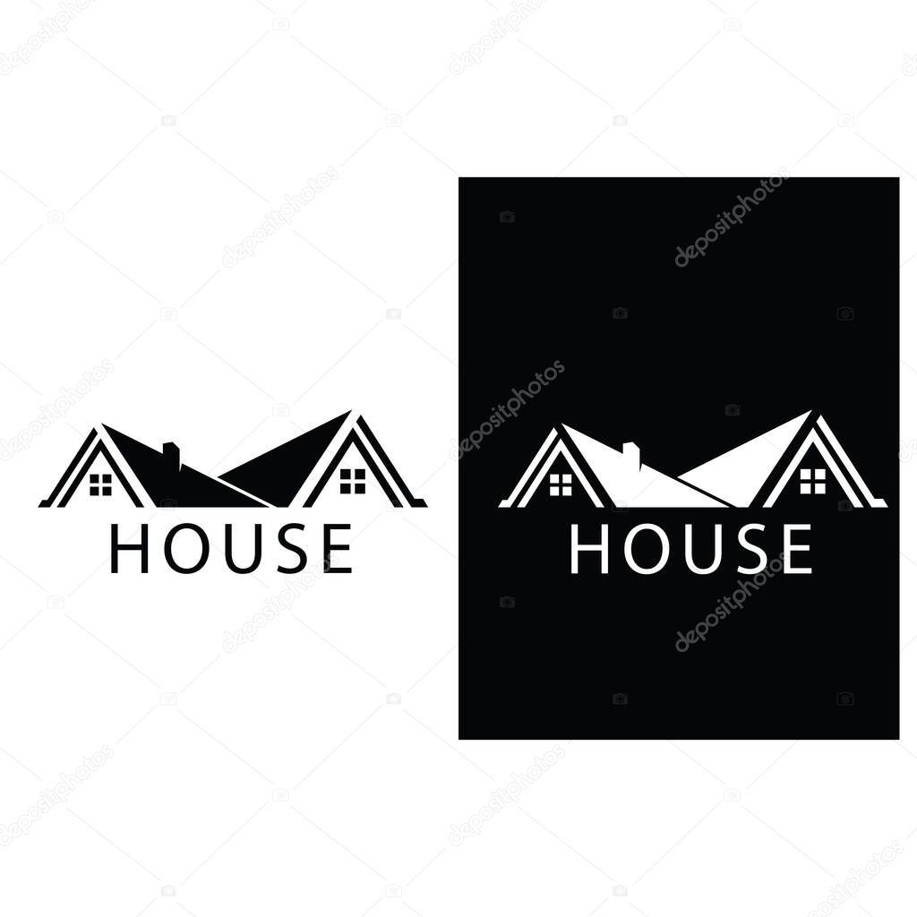 House logo and symbol vector