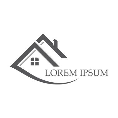 Ev logo ve simgeleri simgeleri templat