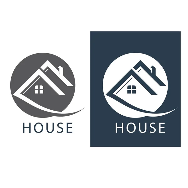 Logo Maison Vecteur Symbole — Image vectorielle