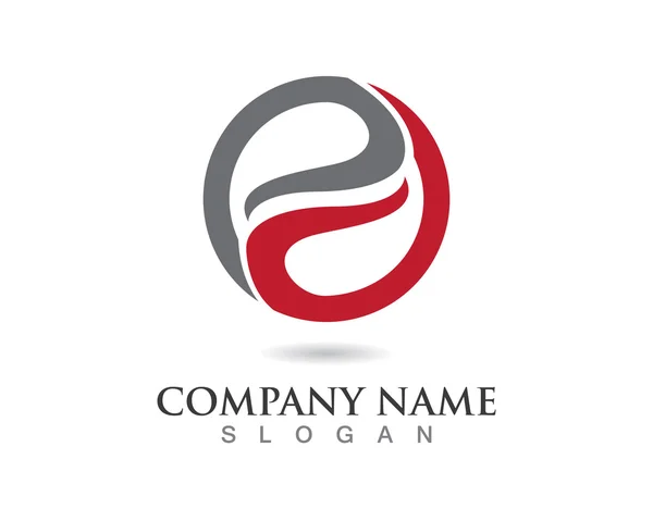 Logotipo de formación para la empresa y otras empresas — Vector de stock