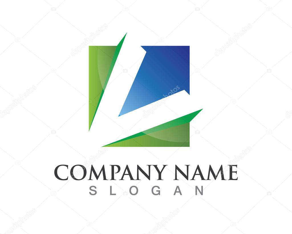 V letter logo