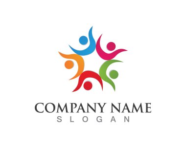 topluluk insanlar iş logosu