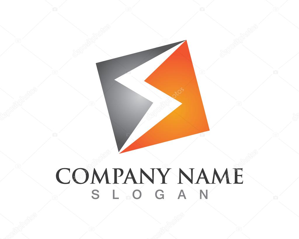 S flash logo