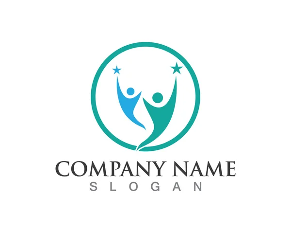 Başarı logosu insanlar