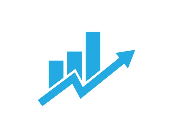 Logótipo da empresa financeira — Vetor de Stock