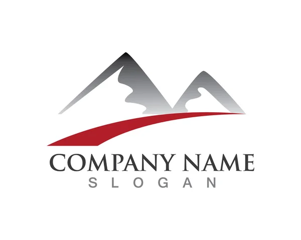 Mountain logo symbol — Stock Vector