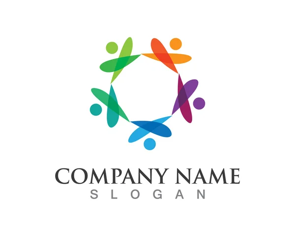 Topluluk Logosu — Stok Vektör