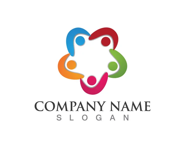 Topluluk Logosu — Stok Vektör