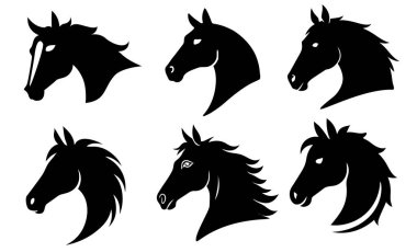 At Logosu Şablonu Vektör tasarımı