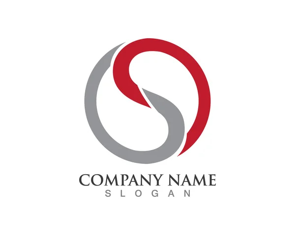 S letter logo for company — Stock Vector