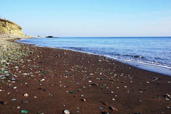 Pietre colorate al mare — Foto Stock